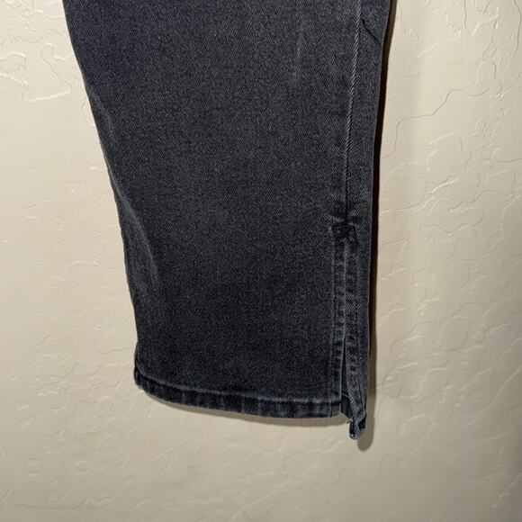 Motel rocks high rise black boot cut split leg jeans - Picture 5 of 9